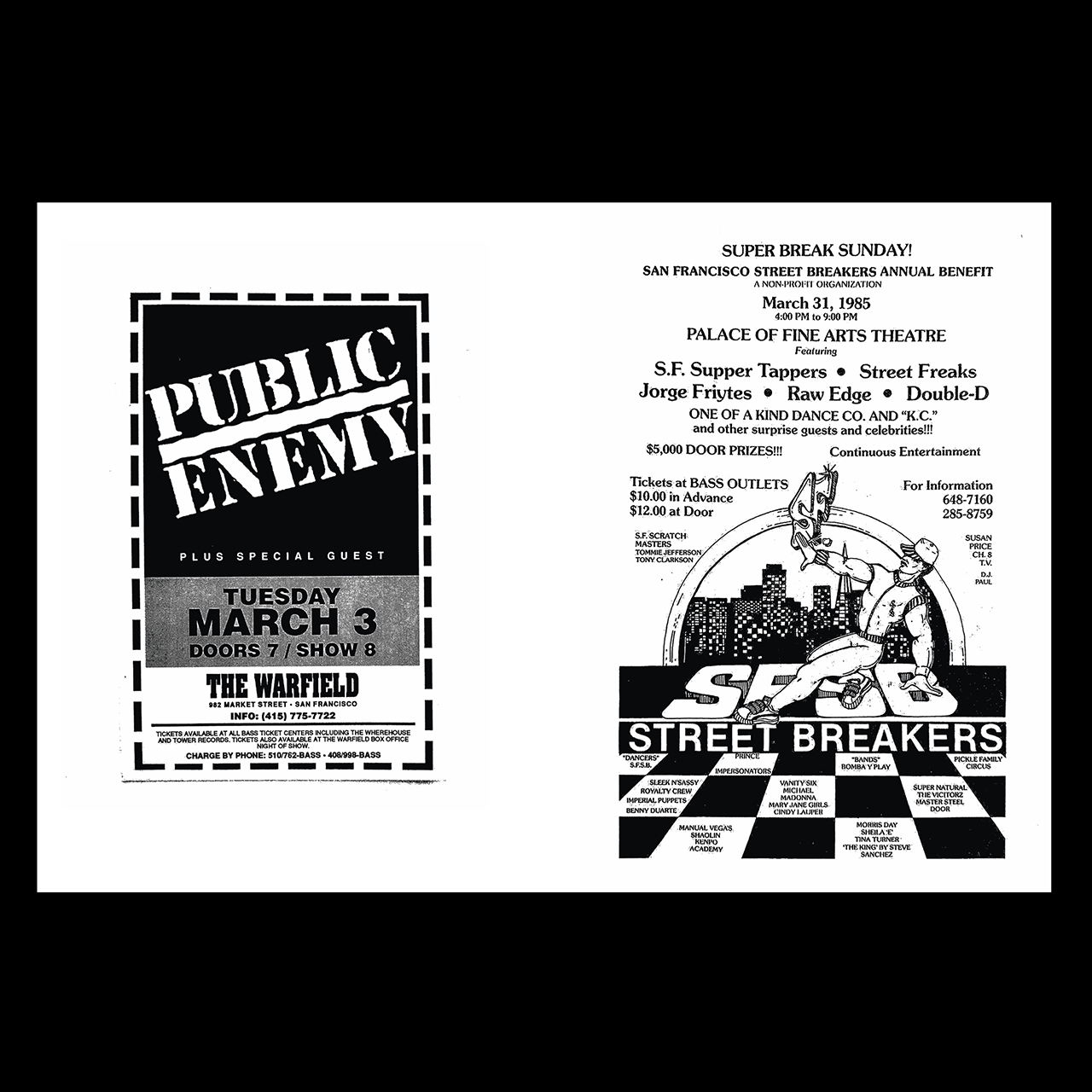 Early Hip-Hop Flyers Book