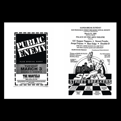 Early Hip-Hop Flyers Book