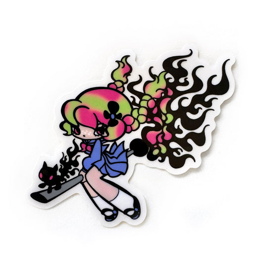 Junko Mizuno - Witch Girl Sticker