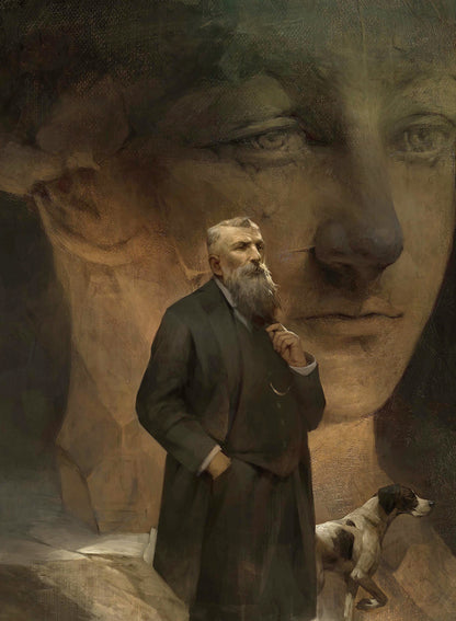 Betty Jiang - Rodin's Dream (Framed) Print 1 of 1