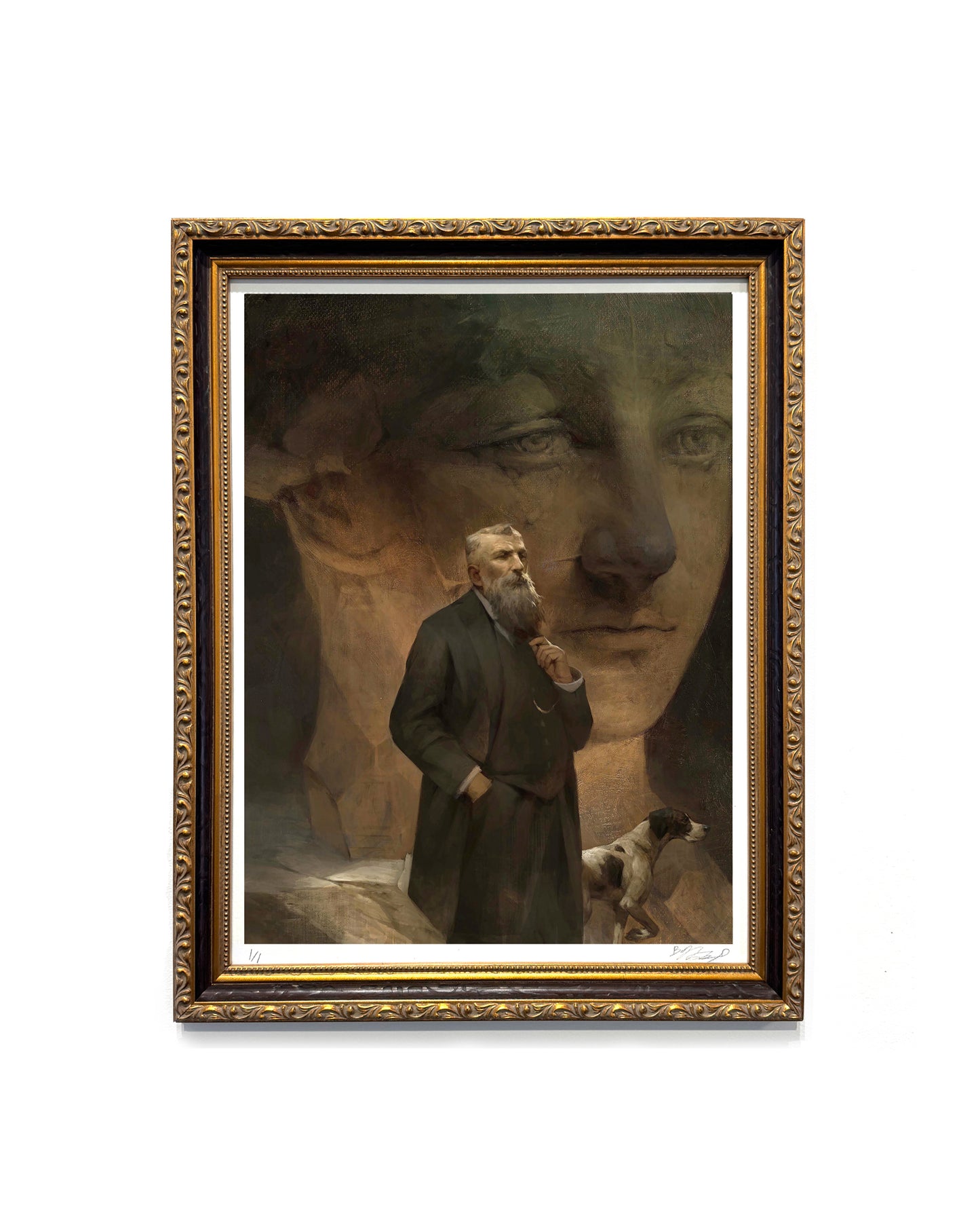 Betty Jiang - Rodin's Dream (Framed) Print 1 of 1