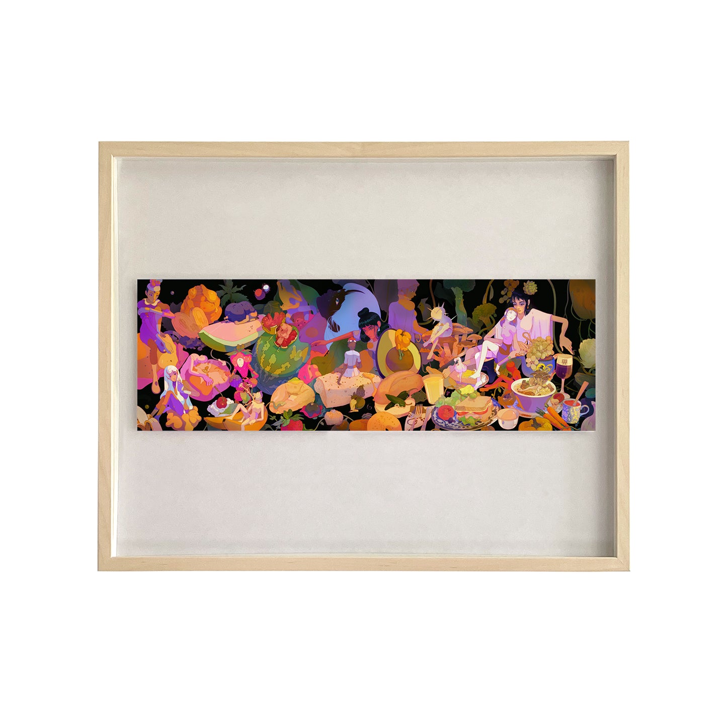 Jesus Benitezf - Loncheria Garcia Framed Print