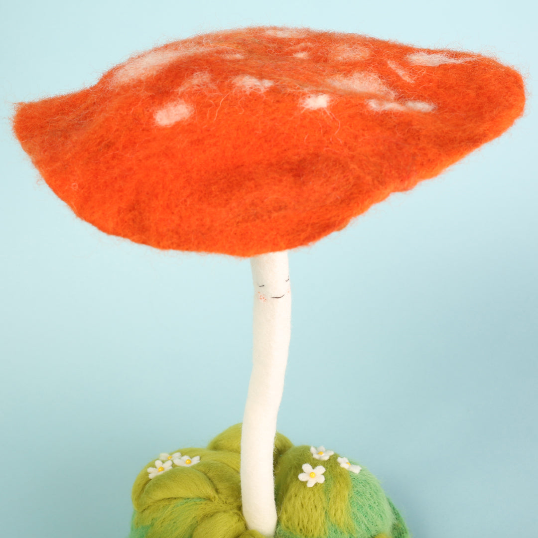 Cat Rabbit - Orange Cap Mushroom