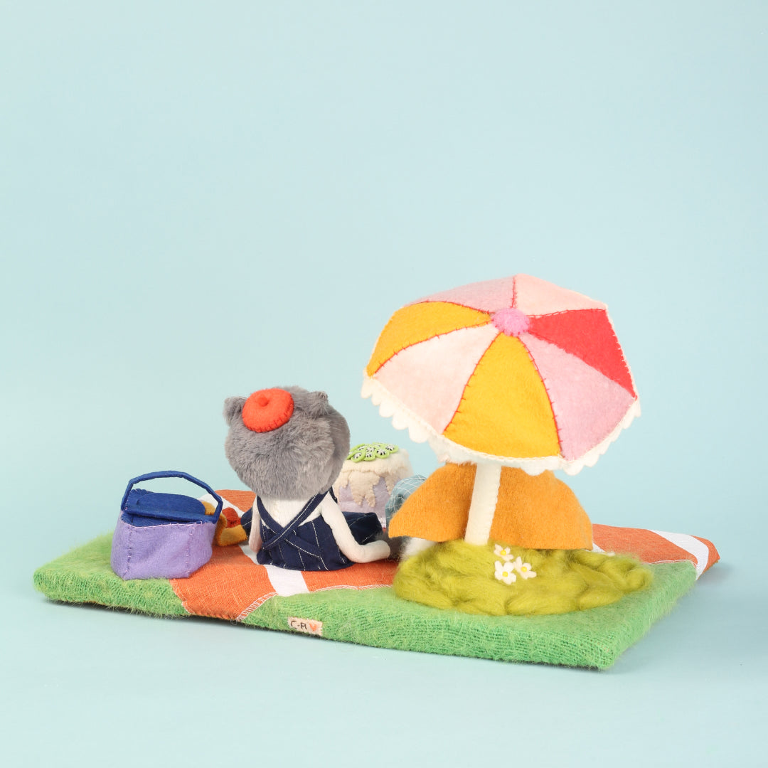 Cat Rabbit - Scene from a Picnic