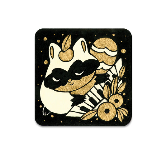 S3 Cleonique Hilsaca - Raccoon Coaster