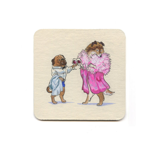 S1 Francesca Buchko - Fred + Natasha Coaster