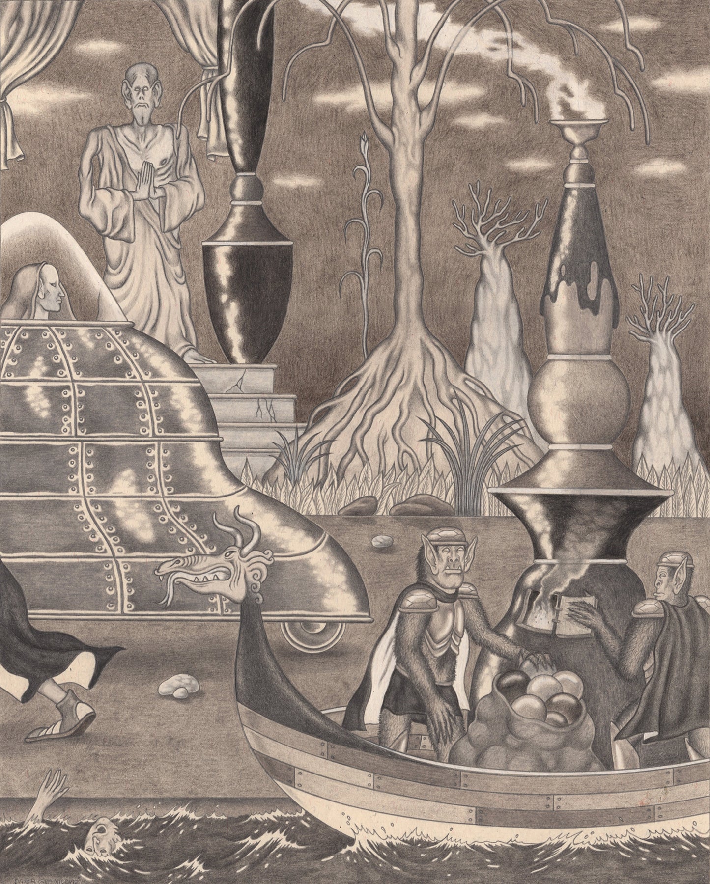 ダヴォル・グロミロヴィッチ - 庭園の入り口