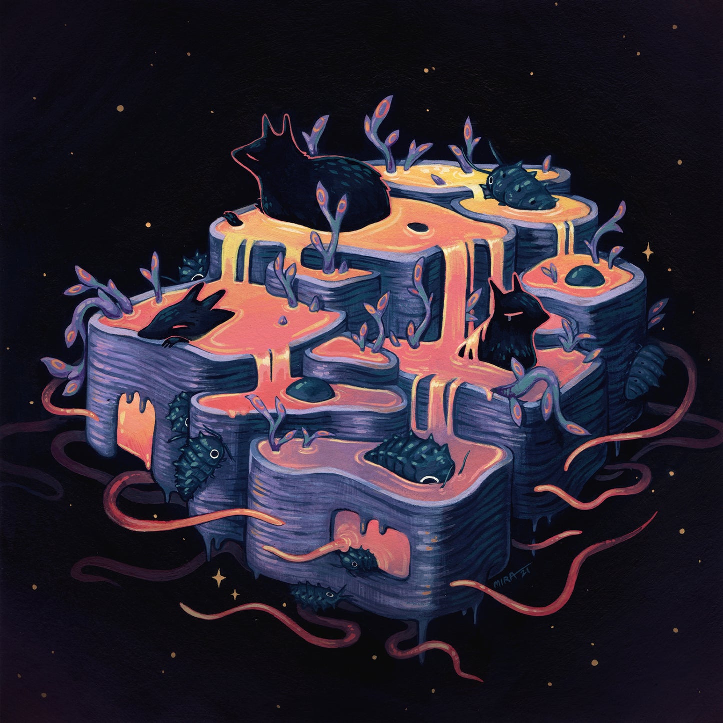 フォーンウッド - ジーン・プールズ・プリント