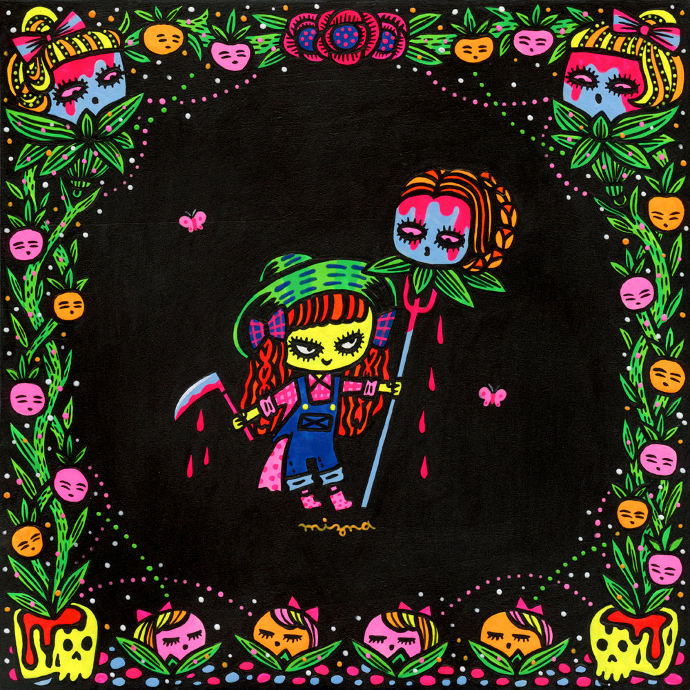 和田ミズナ - 収穫