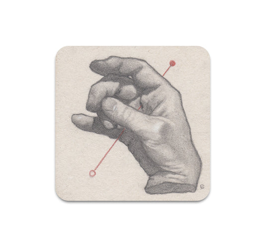 S3 James Taylor Gray - Untitled 1 Coaster