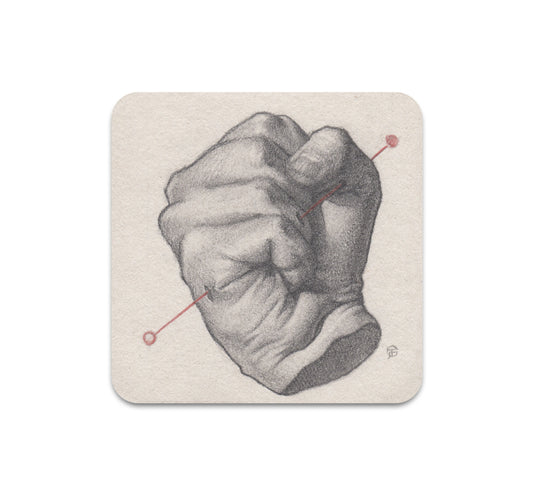 S3 James Taylor Gray - Untitled 3 Coaster