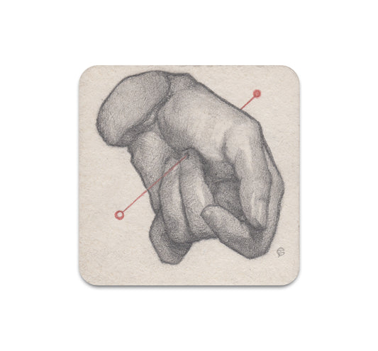 S3 James Taylor Gray - Untitled 6 Coaster