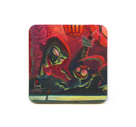 S1 Jenn Ely - Tiki of Terror 1 Coaster