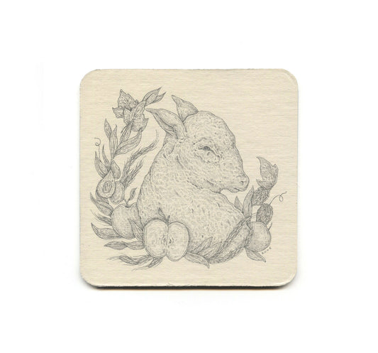 S1 Jessica Roux - Lambswool Coaster