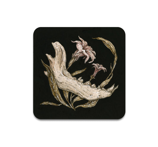 S3 Jessica Roux - Jaw & Datura Coaster