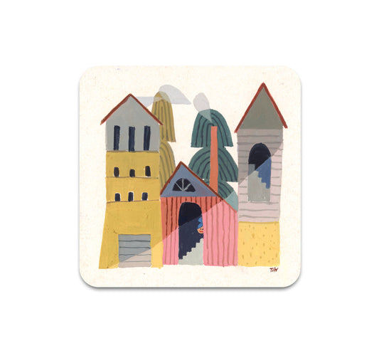 S3 Lia Tin - Dwelling 1 Coaster