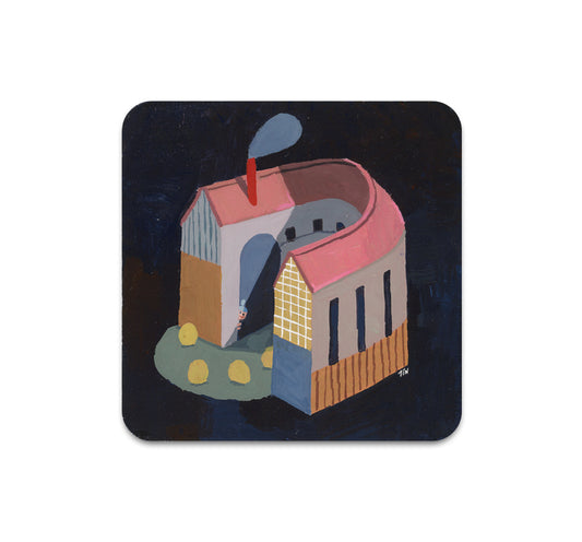 S3 Lia Tin - Dwelling 2 Coaster