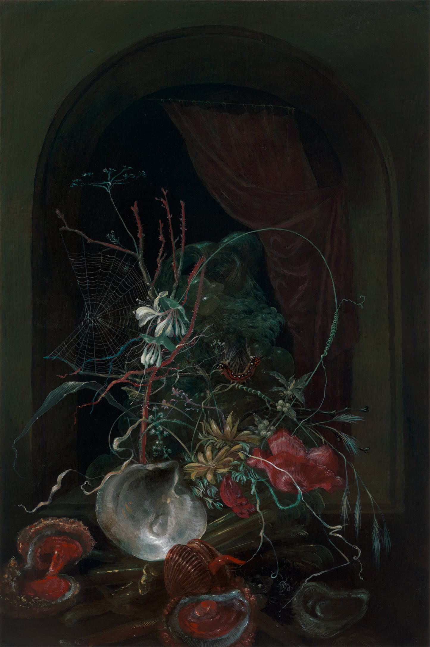 Nicole Duennebier - Alcove with Forgotten Meal