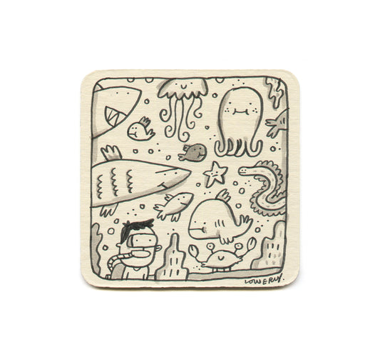 S1 Mike Lowery - (Untitled 1) Coaster