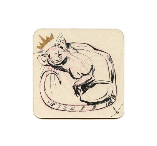 S1 Natalie Hall - Rat King Coaster