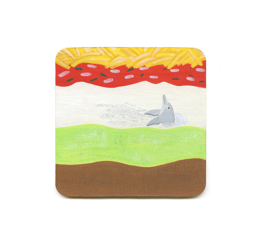 S1 Nellie Le - 5-Layer Dip Coaster