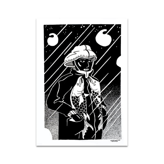 P5 VEINS - 2 Postcard