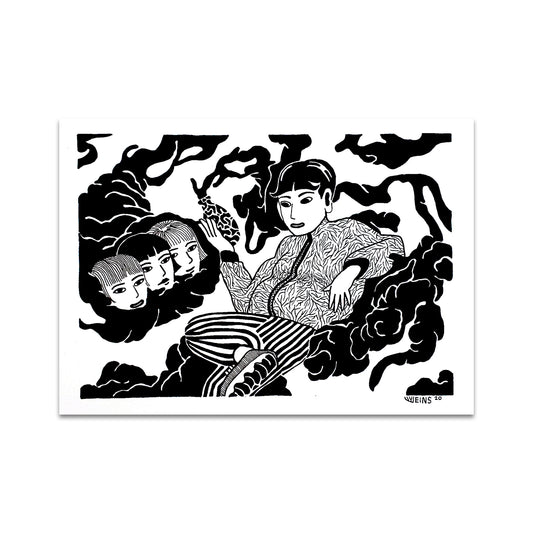 P5 VEINS - 1 Postcard