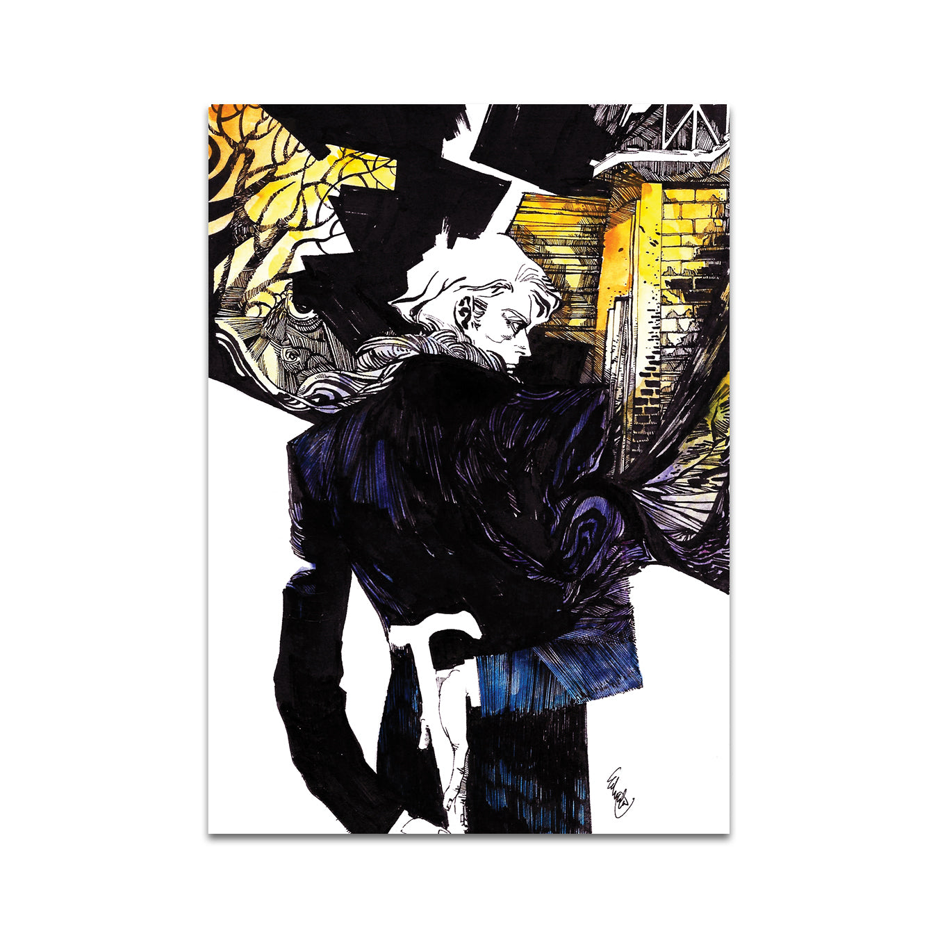 P6 エドウィンターム - ポストカード 1