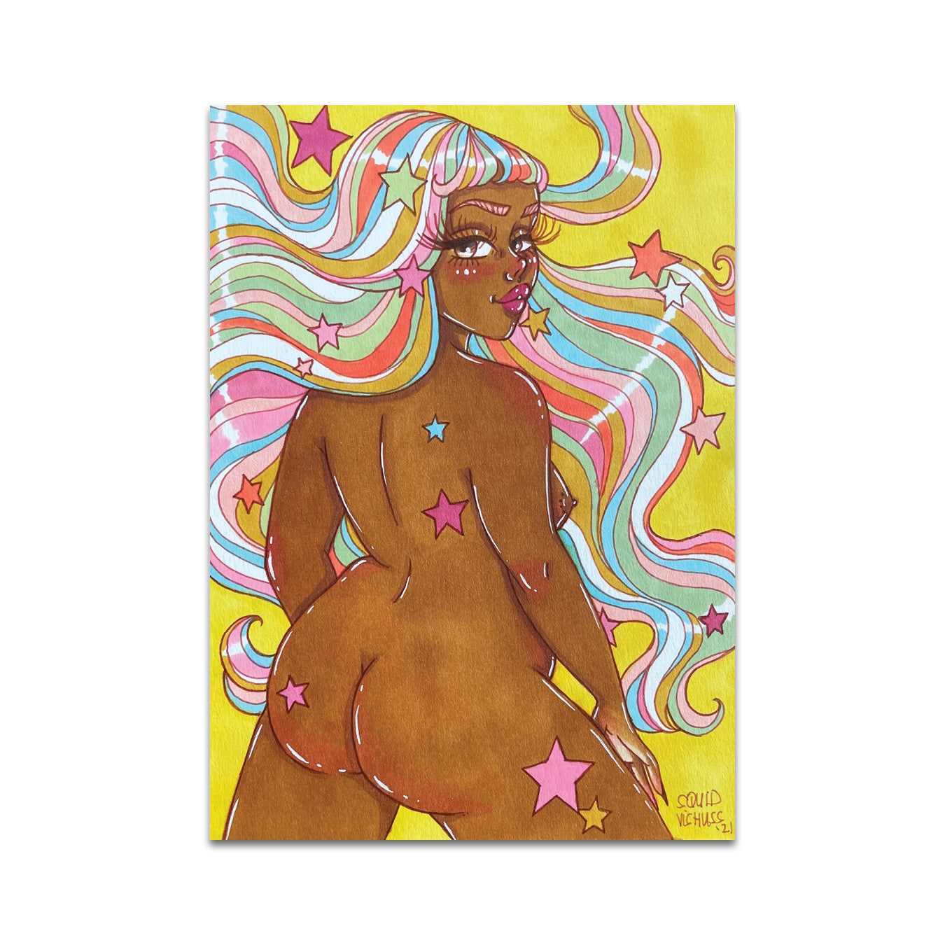 P6 Squid Vishuss - Postcard 2