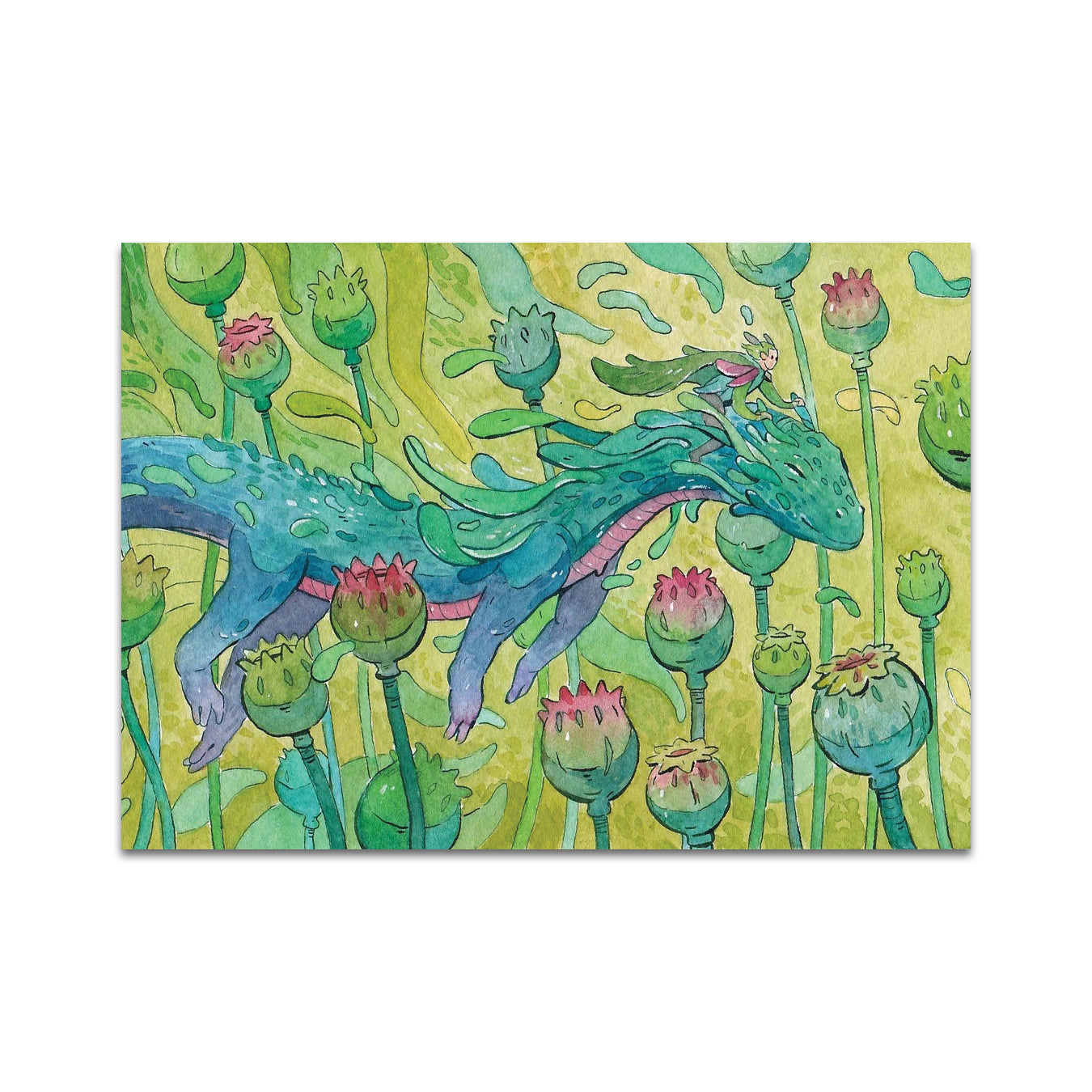 P6 ヨハンナ・フォースター - ポストカード 2