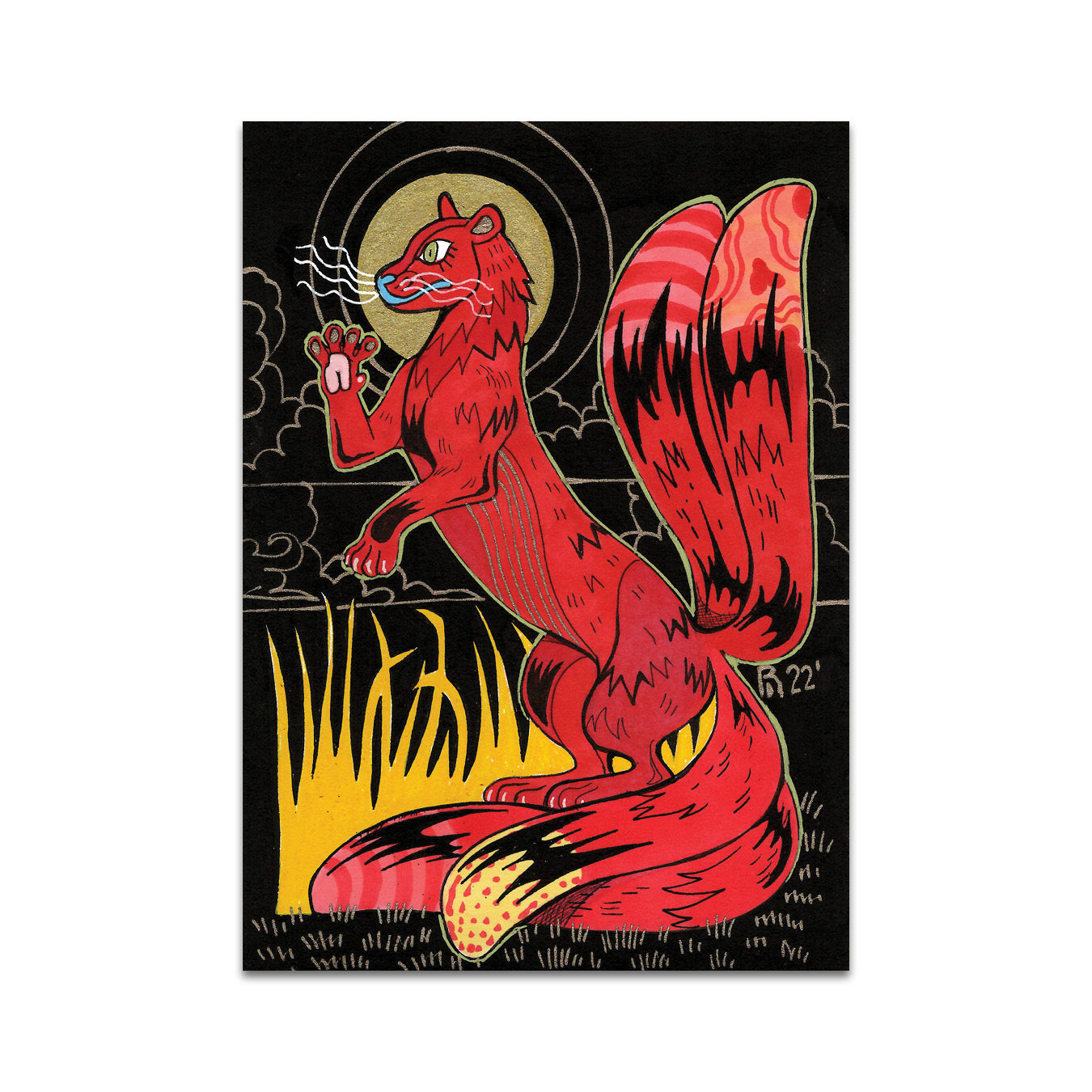 P7 - Dominique Ramsey Postcard 7