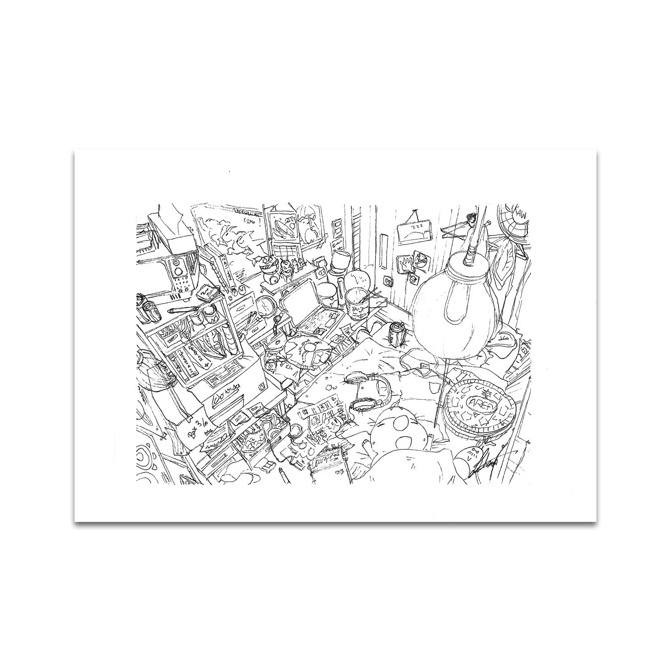 P7 - ルーハン・ワン ポストカード 1