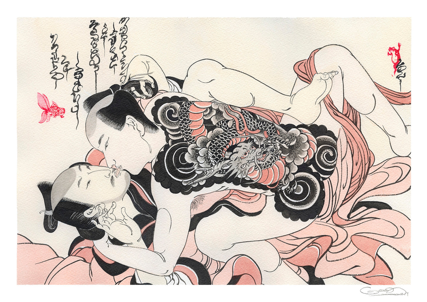 David Le Goon - Spread The Love Print