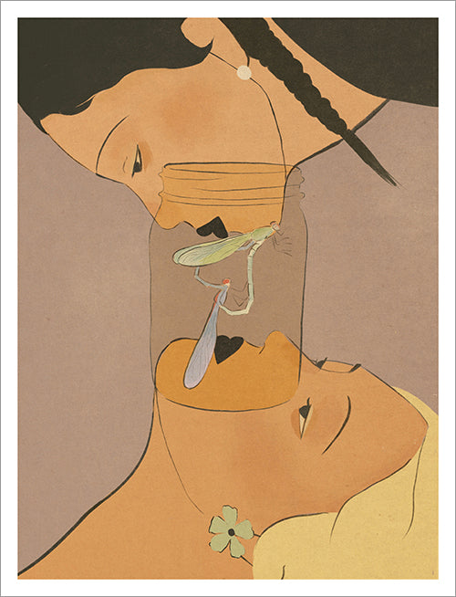 Lea Woo - ガールズ ラブ ガールズ プリント