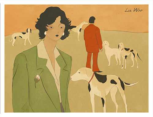 Lea Woo - 90年代のプリント