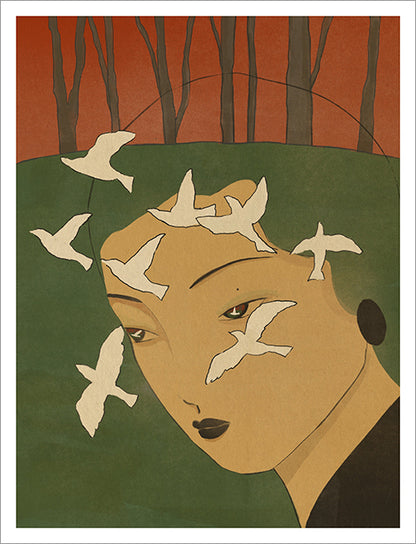 Lea Woo - 視線プリント