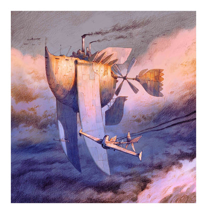 Nik Henderson - Mothership Print