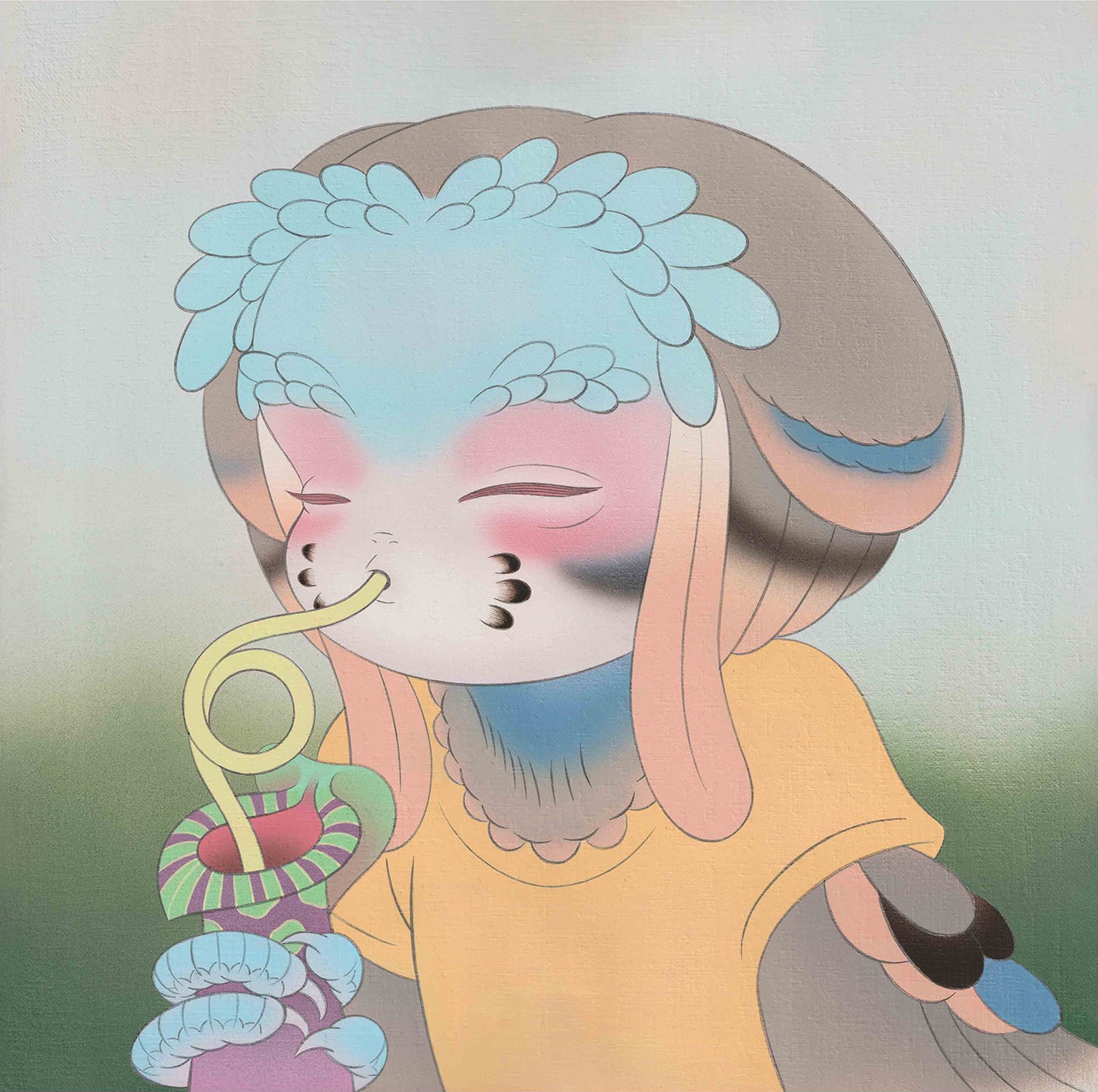 Sasaku Kusuriyubi - A Cloudy Day I Print