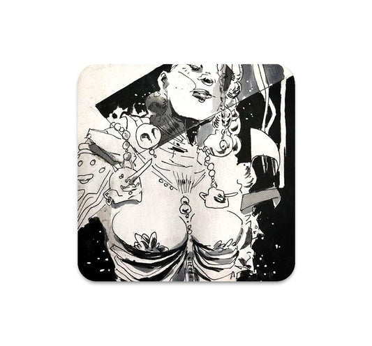 S5 スカルバッシュヒーロー - コースター 2 個