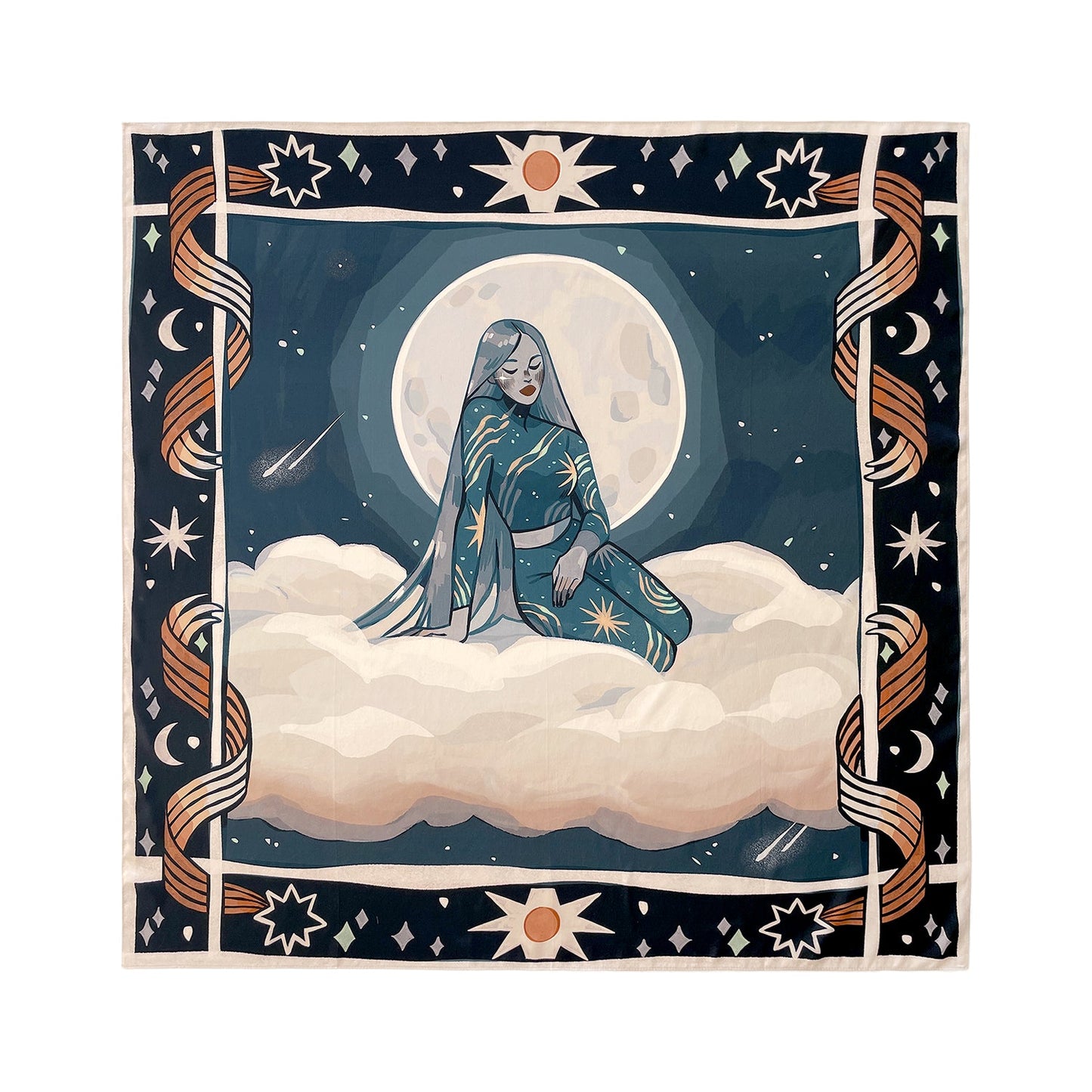 シビリン・メイネ - 35インチ シルクスカーフ