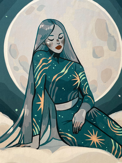 シビリン・メイネ - 35インチ シルクスカーフ