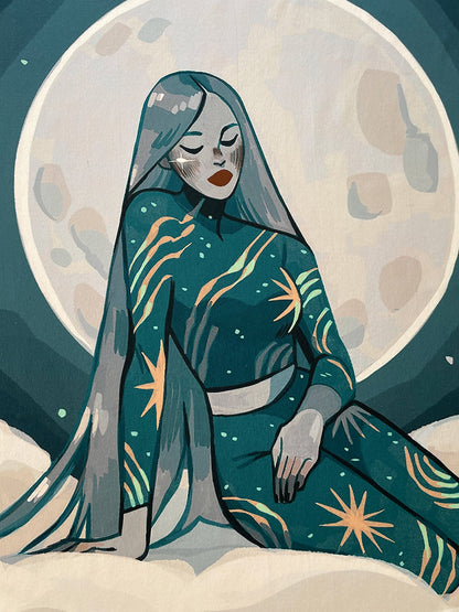 シビリン・メイネ - 35インチ シルクスカーフ