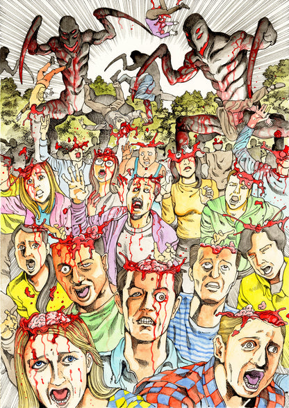 Shintaro Kago - Alien Attack