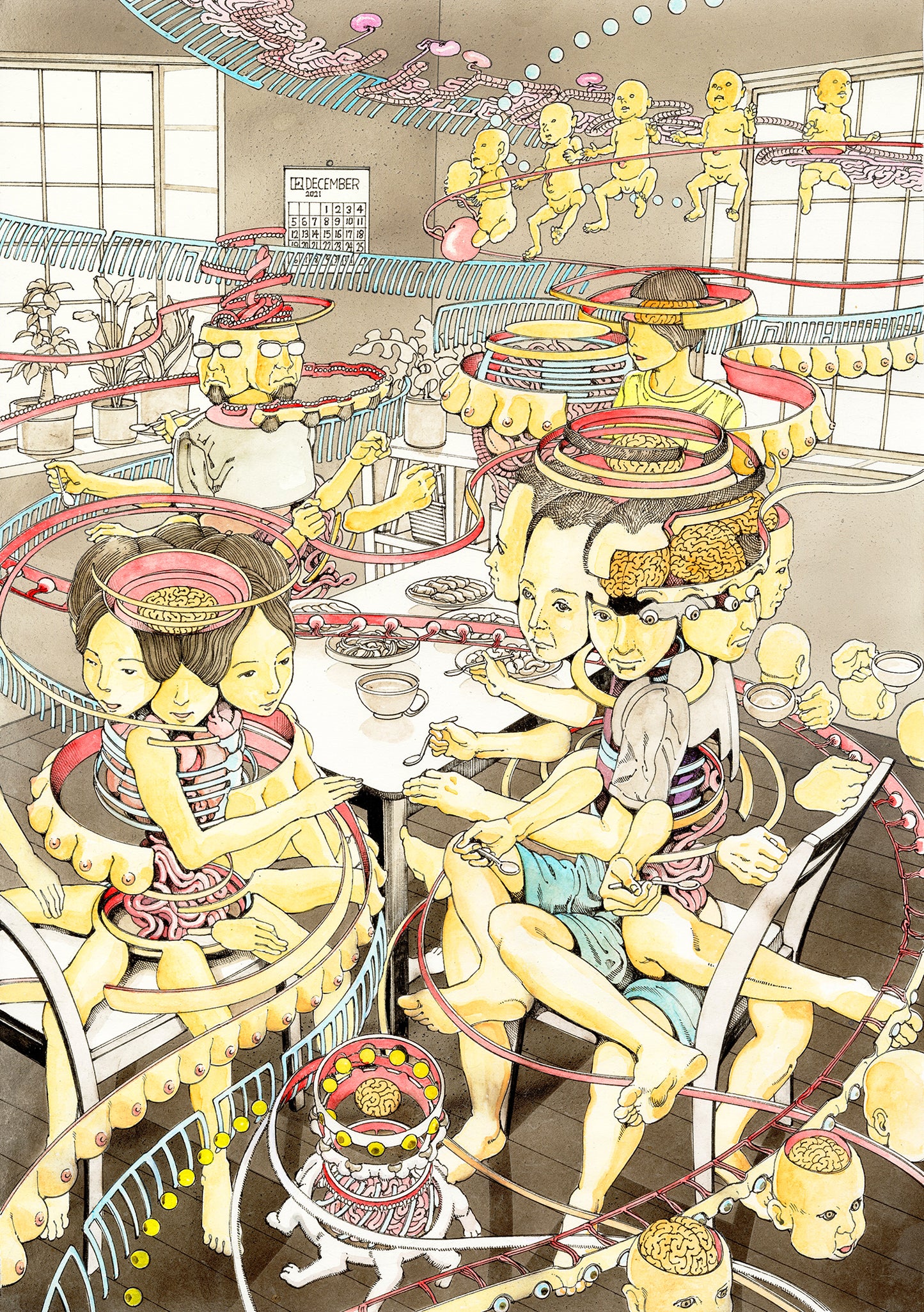 Shintaro Kago - Family Breakfast