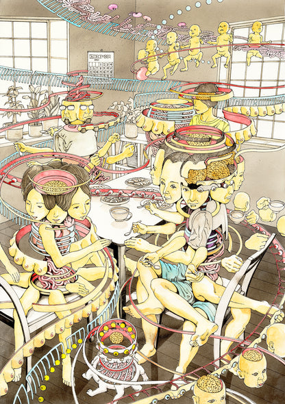 Shintaro Kago - Family Breakfast
