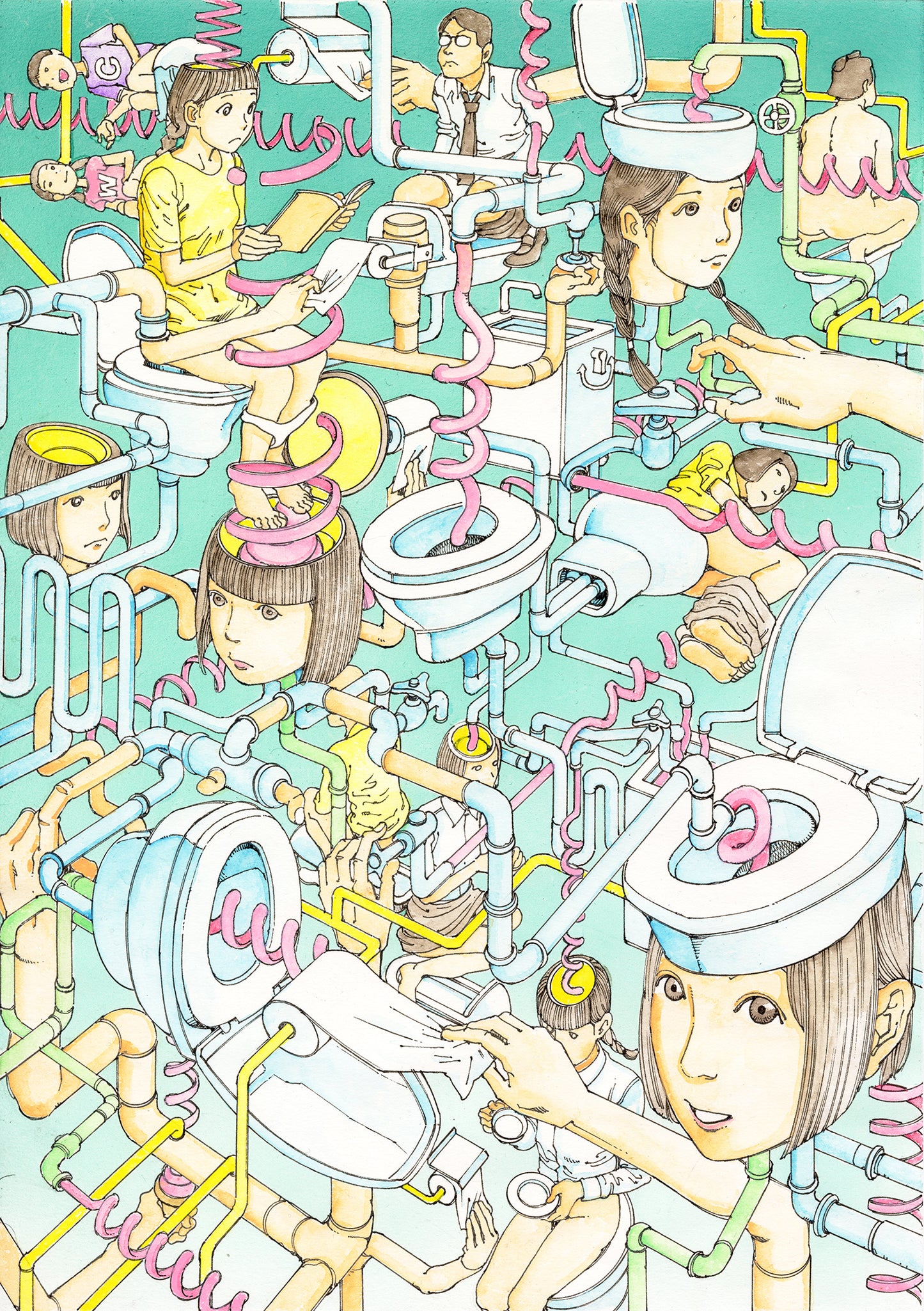 Shintaro Kago - Sewer Pipe