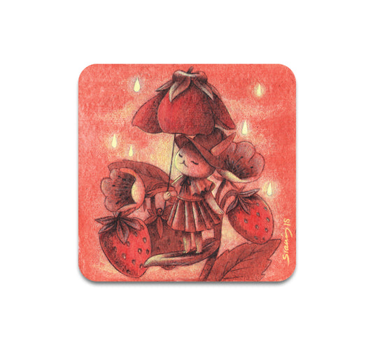 S3 Siamés Escalante - Rainy Mornings Coaster