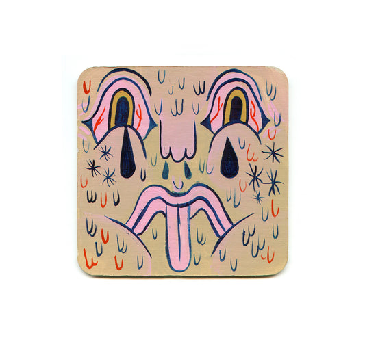 S1 Sleepy Jess - (Untitled 1) Coaster