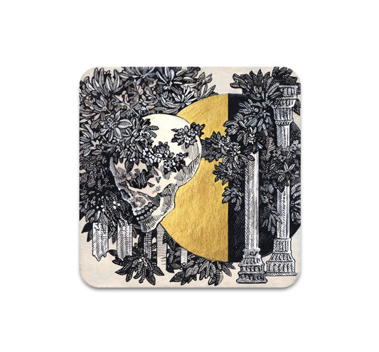 S3 Song Kang - Last Quarter Waning Gibbous Coaster