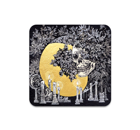 S3 Song Kang - Waning Gibbous Coaster